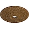 Ekena Millwork Vaduz Medallion (Canopies up to 3 1/2"), 23 1/2"OD x 3 1/2"ID x 2 1/8"P, Smokey Topaz Crackle CM23VASTC - alternate 4